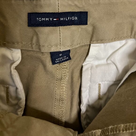 Tommy Hilfiger Chino Shorts in Khaki Color Size 8 - Picture 3 of 6
